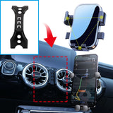 Screen-Mounted Fast Charging Phone Holder for Porsche Taycan Car Phone Holder CATUSIKI