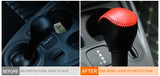 Premium Leather Gear Shift Cover for Smart 453 Fortwo Car Interior Accessory GMUNI