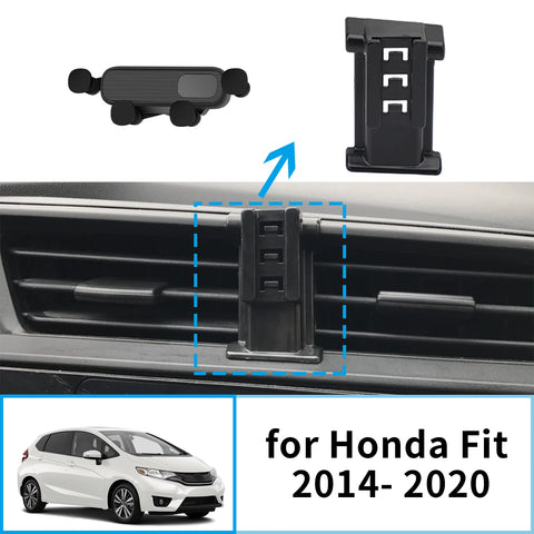 Wireless Charging Magnetic Phone Holder for Honda Fit 2014-2020 Car Phone Holder CATUSIKI