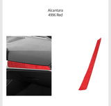 For BMW 2020-Latest Model 3er G20 G21 G28 Made of Alcantara Center Console Dashboard Trim Sticker Car Interior Tuning Accessory