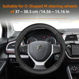 Breathable Carbon Fiber Leather Wheel for Suzuki