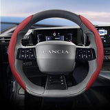 Non-Slip Leather Wheel Cover for Lancia Delta