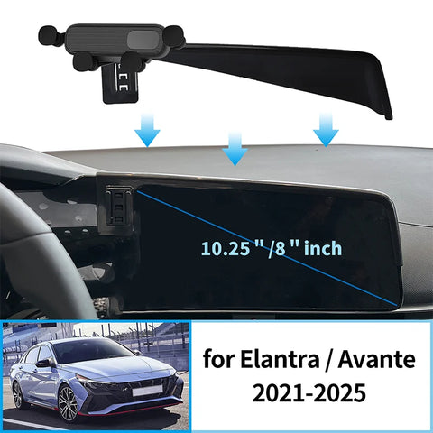 Wireless Fast Charging Phone Holder for Hyundai Elantra 2021–2023 Car Phone Holder OEM