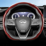 Carbon Fiber Texture Steering Cover for Infiniti