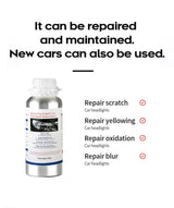 800ML Headlight Polish Repair Liquid Polymer Car Headlight Restoration Evaporator Scratch Remover Automobile Tool Automobile