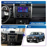 9-Inch Android 15 Navigation System for Toyota FJ Cruiser Android Head Unit RSNAVI