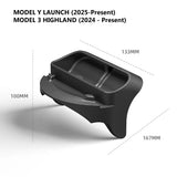 For New Tesla Model Y Launch Juniper 2025 Model 3+ Highland 2024 Steering Wheel Silicone SunGlasses Case Mobile Phone Holder