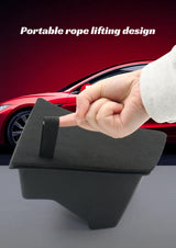 Rear Trunk Left Side Storage Box with Cover for Tesla Model 3 Highland 2024