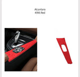 For BMW 4 Series F32 F33 F36 Center Console Multimedia Panel Trim Frame Sticker Car Interior Tuning Accessory Made of Alcantara