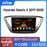 Android Multimedia System with GPS for Hyundai Solaris 2017-2020 Android Head Unit JIUYIN
