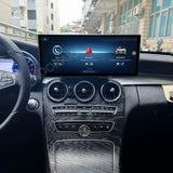 15.8 Inch Android 14 CarPlay Display for Mercedes C Class 2015-2019