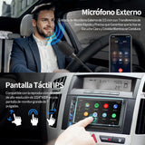 7 Inch Touch Screen Car Radio with Wired CarPlay Android Head Unit AKAMATE