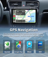 2K QLED Android 15 Head Unit for VW Golf 7 2011-2021