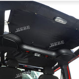Roof Sunshade Cover Mat for Jeep Wrangler JK 2007-2017