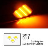 Triple-Row Amber LED Side Marker for Hummer H3 2006-2010