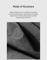 For BMW 5 Series G30 G38 6GT Center Console Gear Shift Panel Trim Sticker Car Premium Interior Accessories Made of Alcantara