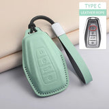 Car Key Case Cover for Geely New Coolray 2023-2025 X6 Emgrand Global Hawk GX7 PU Leather Car Keychain