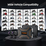 2K Dual Lens Motorcycle Dash Cam WiFi Waterproof for Moto
