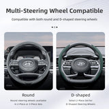 Hyundai Segmented Ventilated Leather Wheel Cover Car Interior Accessory Hocasen