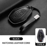 Leather Car Remote Key Case Cover For Chery Jetour X70 X70m X70plus X90plus X95pro X95 Plus Key Bag Protecter Keychain Shell
