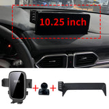 Smart Qi Wireless Phone Holder Mount for Mazda CX-5 2021–2025