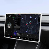 For Tesla Model 3 Highland Model Y Juniper Silicone Center Control Screen Protector Frame Protector Cover