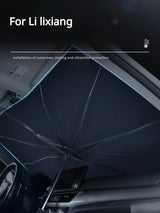 For Li LiXiang L7 L8 L9 2022 2023 2024 Summer Car Sunshade Umbrellain Car Cooling Tool Car Sunshade OEM
