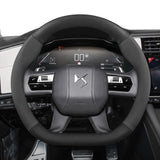 DS Suede Matte Carbon Fiber Steering Wheel Cover