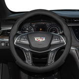 Leather Steering Wheel Cover for Cadillac CTS 2013 Car Interior Accessory Hocasen