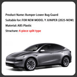 For Tesla New Model Y 2025 2026 Launch Juniper Lower Bumper Anti Insect Net Anti Dust Proof Inner Vent Grille Cover Insect-pr