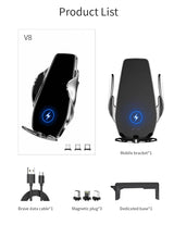 Magnetic Wireless Charging Phone Holder for BMW X1/X2 2022–2024