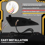 Rear Bumper LED Turn Signal Lights for Lexus RX 2020 LED Ambient Light MAGIC COLORM