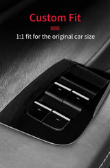 Chrome Window Button Trim for Tesla Model 3 Interior Car Interior Accessory GMUNI