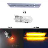 Amber/Red LED Side Markers For Chevy Camaro 10-16