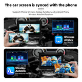 7in Portable GPS Display Motorcycle Dashboard CarPlay Android Head Unit EKIY