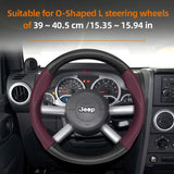 Breathable Carbon Fiber Wheel Cover for Jeep Wrangler