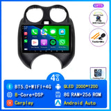 Android 14 Multimedia GPS Navigation for Nissan March 2010-2013