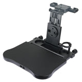 Upgraded Dual-Use Car Table for Steering Wheel and Backseat, with Phone Holder Cup Holder, Heavy-Duty 20kg Load