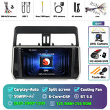 2K Android 15 Multimedia Head Unit for Toyota Prado 2018-2020