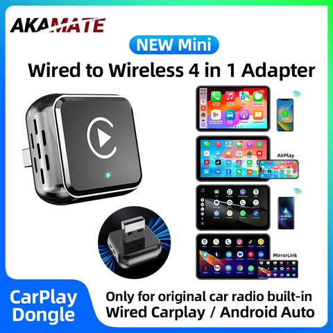 Universal CarPlay Adapter Airplay Mirrorlink Dongle CarPlay Adapter AKAMATE