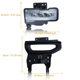 LED Fog Lights Assembly for GMC Sierra 1500 2016 LED Ambient Light MAGIC COLORM