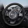 Carbon Fiber Leather Wheel Cover for Mini R50 R56