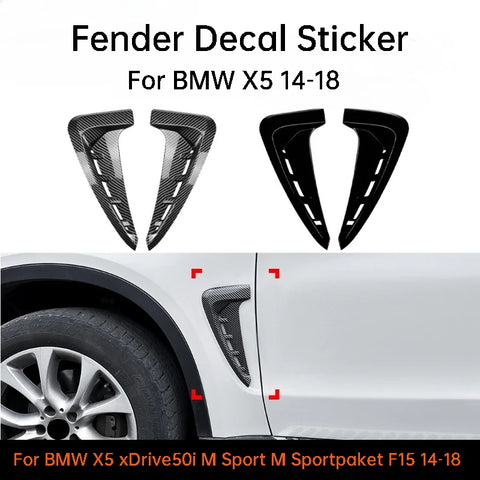Fender Decal Sticker For BMW X5 xDrive50i M Sport F15 Fender Decal Sticker Exterior Accessories OEM