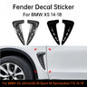 Fender Decal Sticker For BMW X5 xDrive50i M Sport F15 Fender Decal Sticker