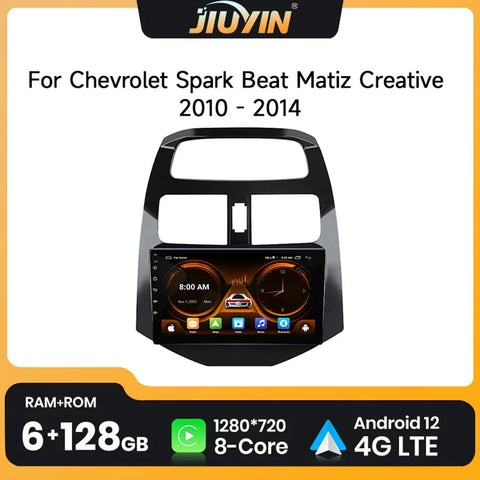 9-Inch Android Multimedia Head Unit for Chevrolet Spark 2010-2014 Android Head Unit JIUYIN