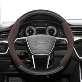 Carbon Fiber Suede Wheel Cover for Audi A4 B8 A5 S5