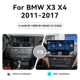 Android 14 Multimedia Head Unit for BMW X3 X4 2011–2017 Android Head Unit Aotsr