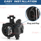 Fog Lights Halogen LED for Nissan NAVARA NP300 2020 Car Interior Accessory MAGIC COLORM