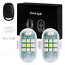 Wireless LED Strobe Warning Lights with Remote Control 2PCS