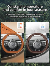 Ultra-Thin Breathable Leather Cover for Vinfast Car Interior Accessory Hocasen